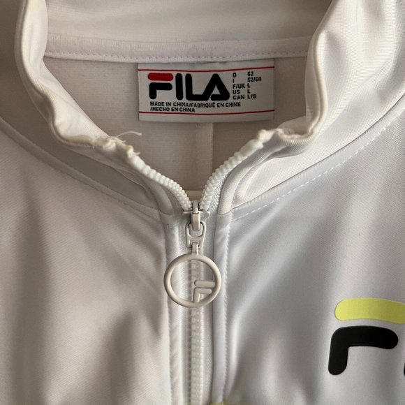 FILA Multicolor Track Jacket, Size Large - Picture 3 of 8